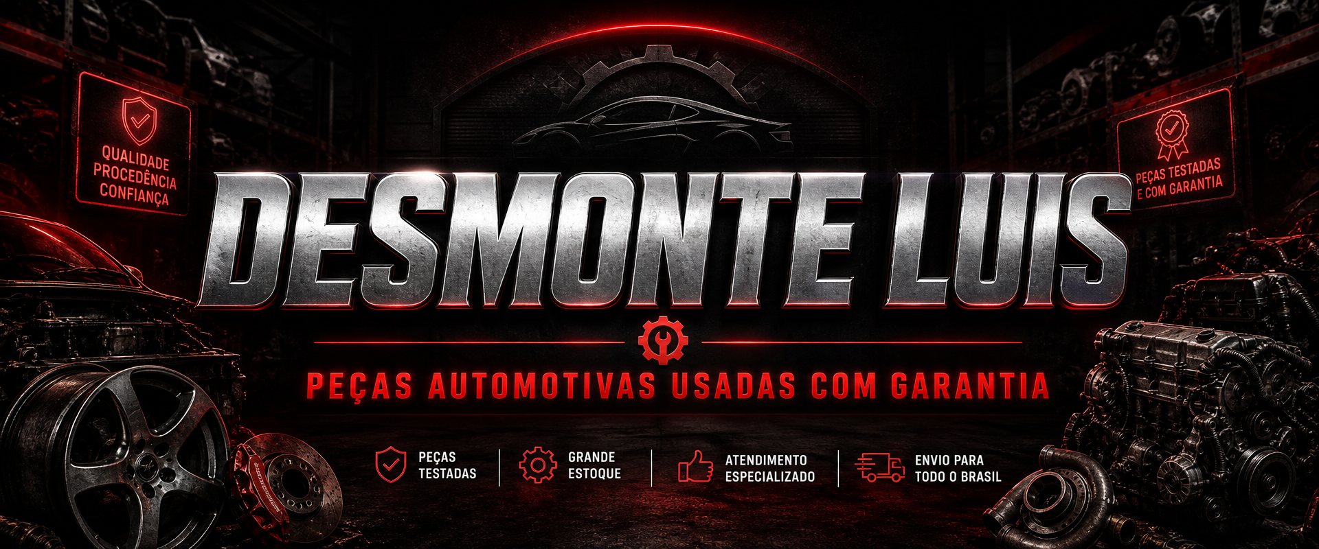 Desmonte Luis — peças automotivas usadas com garantia